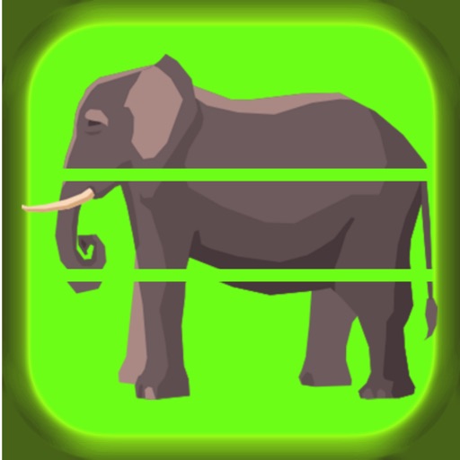 Animuzzle : Animal Vocabulary Puzzle Game for Kids Icon