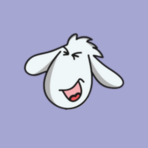Funny Sheep GIF stickers for iMessage