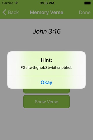 Bible Memory Tool screenshot 2