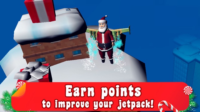 Flying Santa Jetpack Skydiving Air Race Full(圖4)-速報App