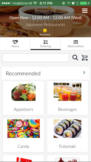 Restaurant App Demo by SalesVu(圖2)-速報App