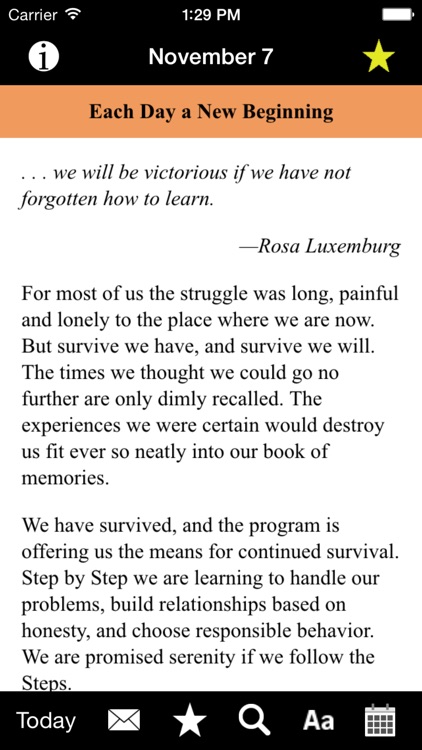 Each Day a New Beginning