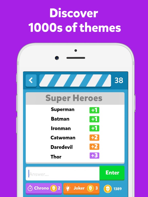 Fight List - Categories Game screenshot 5