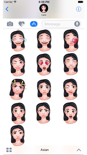 Asian Emoji Set GeeMoji(圖2)-速報App