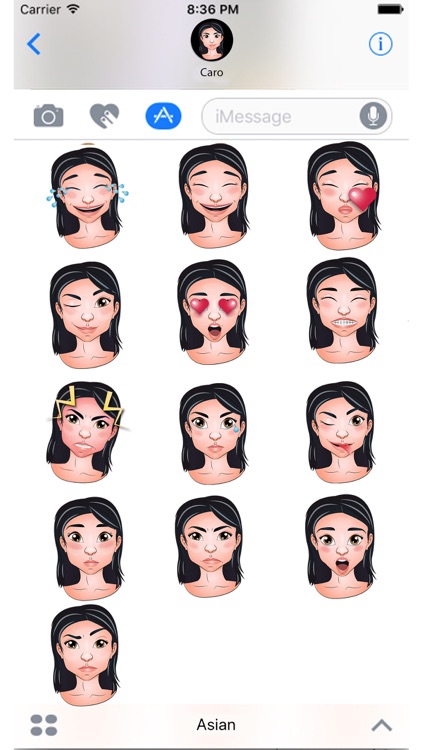Asian Emoji Set GeeMoji