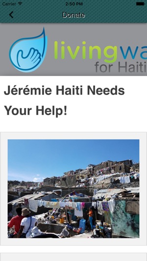 Living Water For Haiti(圖3)-速報App