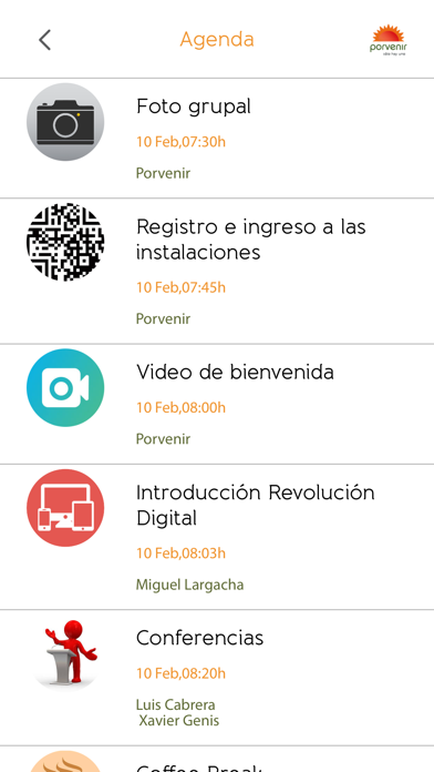 How to cancel & delete Porvenir Eventos from iphone & ipad 2