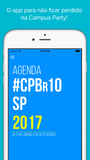 Agenda Campus Party #CPBr11