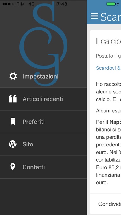 Scardovi e Giordani App