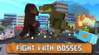 Blocky Zilla: City Crush Full Screenshot 3