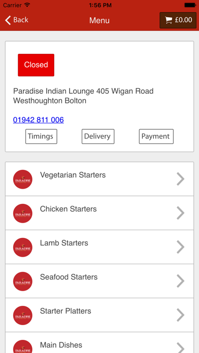 How to cancel & delete Paradise Indian Lounge from iphone & ipad 2