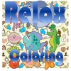 Relax Coloring Pages Grown Up Relax Coloring Book