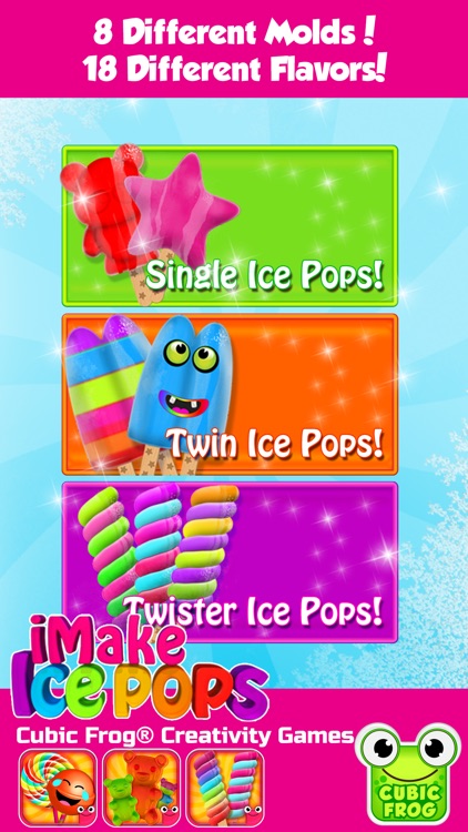 iMake IcePops-Food Games Popsicle Maker for Kids