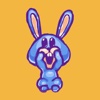 Cool Bunny Stickers