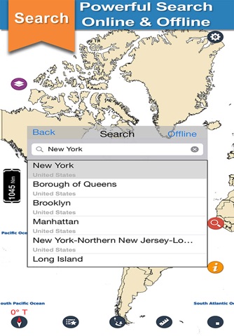 New York - Nantucket boating offline fishing chart screenshot 3