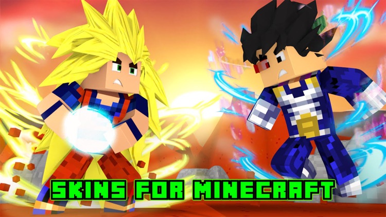 Super Skins For Dragon Ball Z Fans For Minecraft