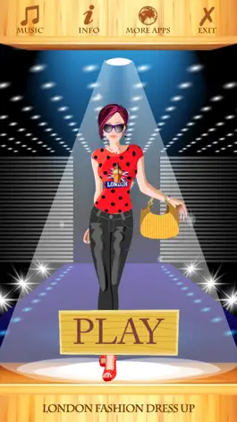 Game screenshot London Fashion Dress Up apk