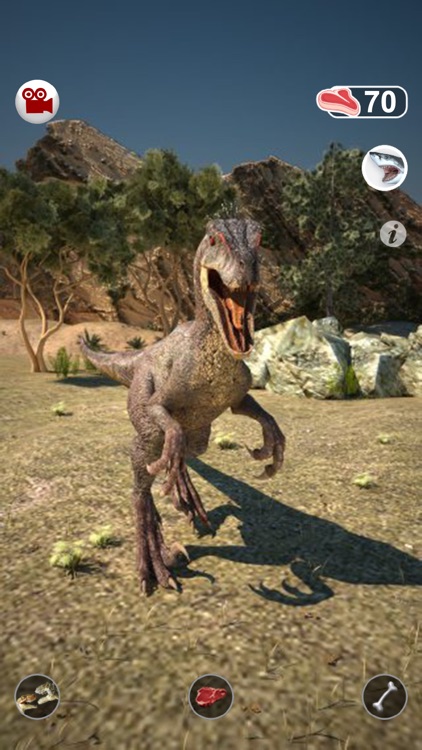 Talking Raptor : My Pet Dinosaur screenshot-4