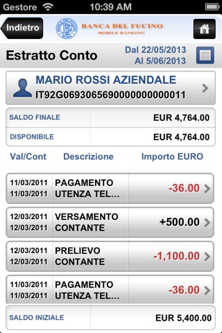 Fucino Mobile Banking screenshot 3
