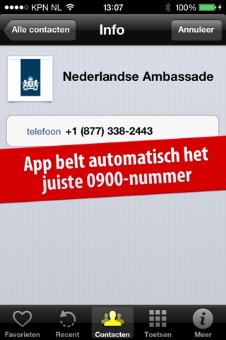 BEL0900 - Spotgoedkoop internationaal bellen screenshot 2