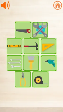 Game screenshot Hand tools Matching game for Kids mod apk