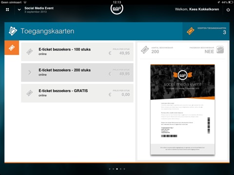 evisit eventmanagement screenshot 3