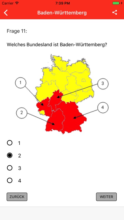 Einbürgerungstest Baden-Württemberg