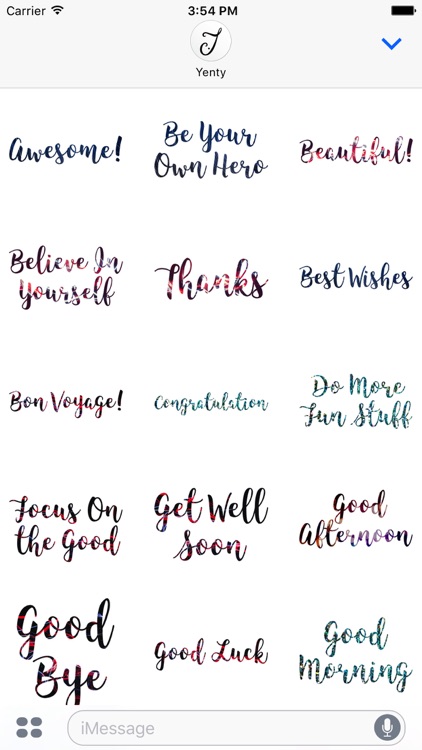 Awesome Greetings Stickers Pack