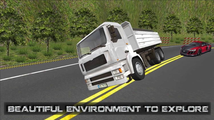 Cargo Trailer Driving Simulation: Truck Delivery