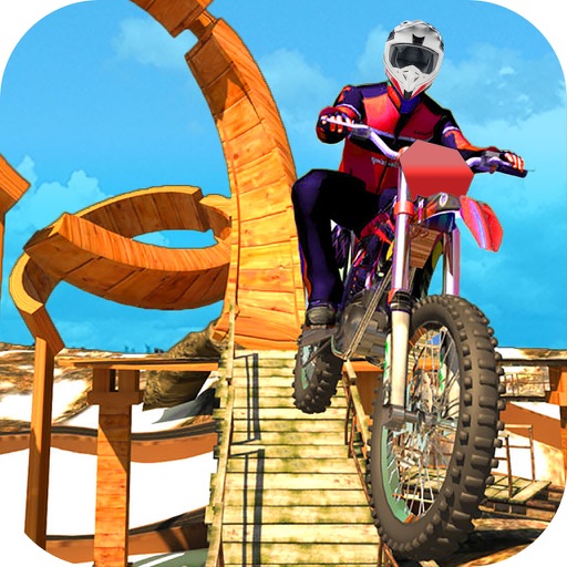 Tricky Bike Trail Stunt : Real Crazy Ride-r 2017 iOS App