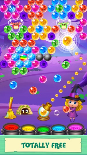 Magic Witch Pop: Bubble Shooter Games