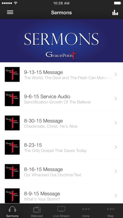 How to cancel & delete Gracepoint Church App from iphone & ipad 1