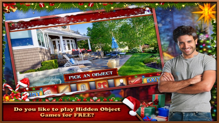 Hidden Object Games Becoming Santa