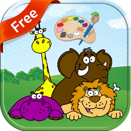 Zoo and animal3 coloring book for kids