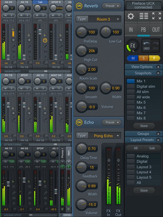 TotalMix FX for iPad screenshot-3