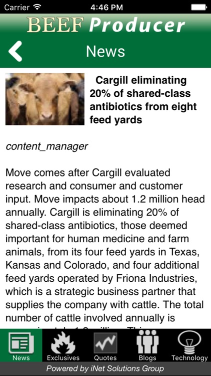 Beef Producer