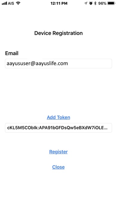 Aayus Push Notifications screenshot 3