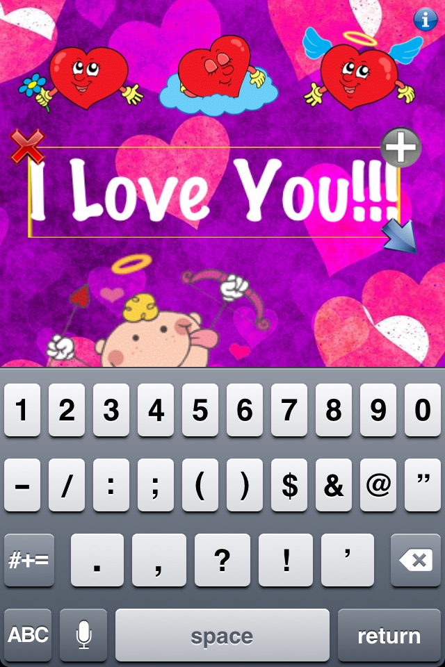 Valentines Card Creator! screenshot 3