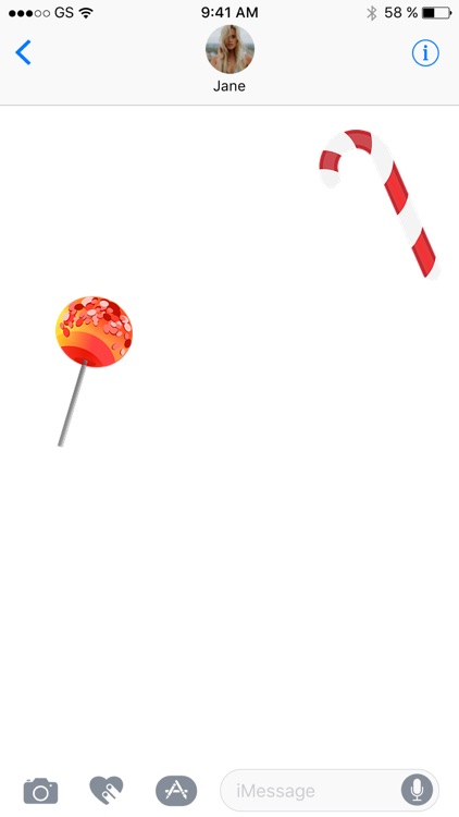 Candy Stickers