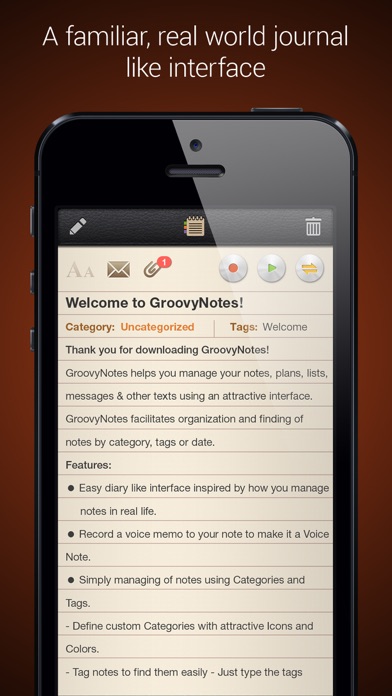 How to cancel & delete Groovy Notes | Organizer Diary from iphone & ipad 1