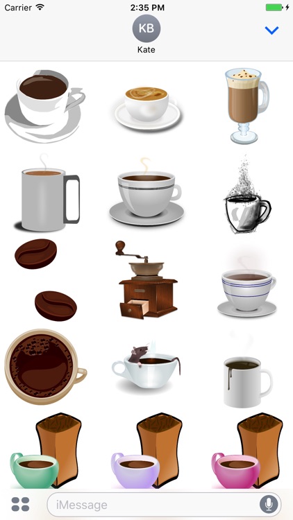 Hipster Coffee Stickers