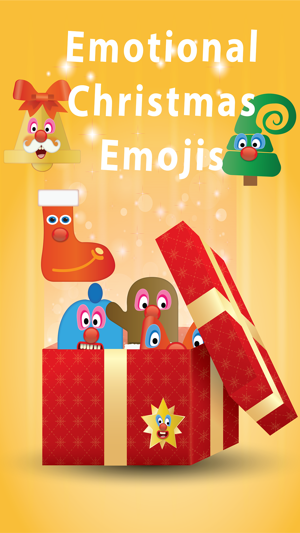 Emotional Christmas Emojis(圖1)-速報App