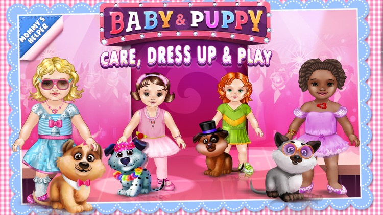 Babies & Puppies - Care, Dress Up & Play screenshot-4