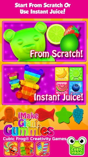 Gummy Bear Maker Candy Design Game-iMake Gummies(圖2)-速報App