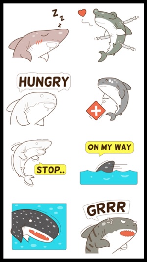 Shark Friends Stickers(圖1)-速報App