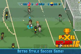 Pixel Cup Soccer 16 - Screenshot 1