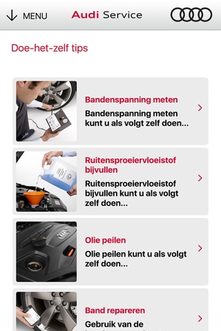 Audi Service app screenshot 3