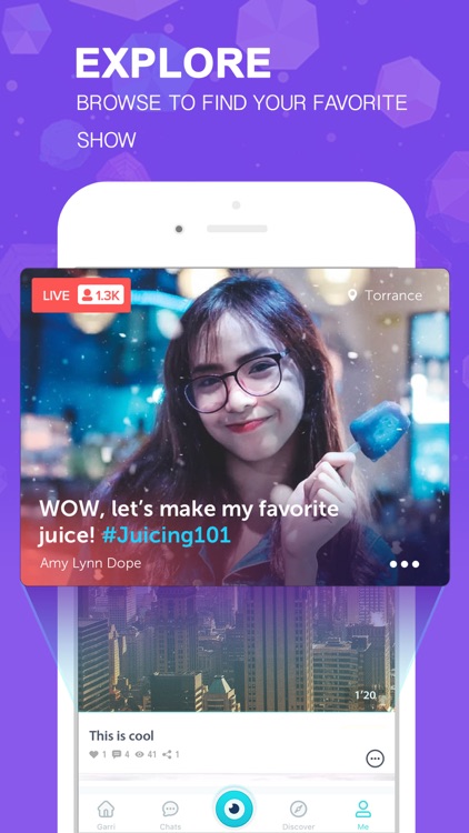 Garri Live - Social Live Streaming Video Chat