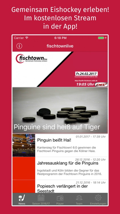 Fischtownlive - Gemeinsam Eishockey erleben