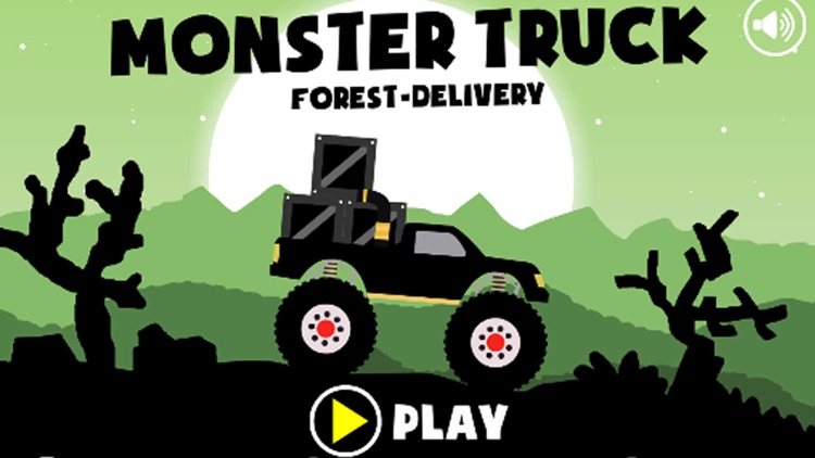 Monster Truck Forest Delivery - Truck Racing Games